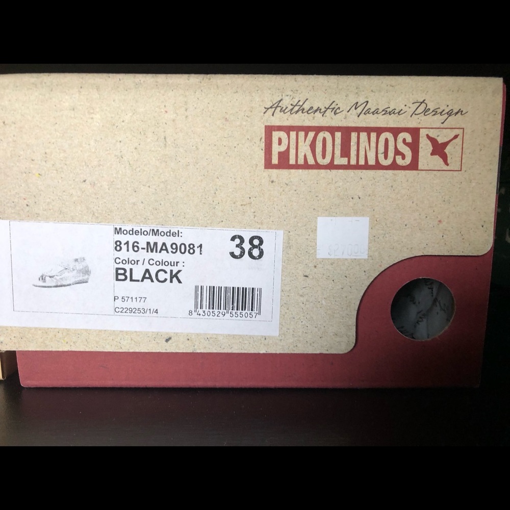Pikolinos leather beaded Maasai sandals - Picture 9 of 9